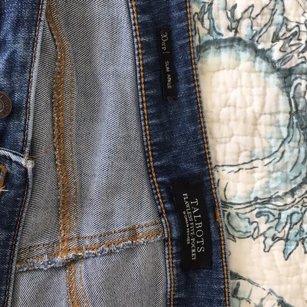 Talbots flawless 5-pocket jeans slim ankle